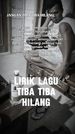 tiba tiba hilang