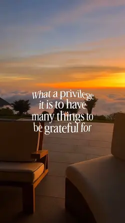 What a privilege it
