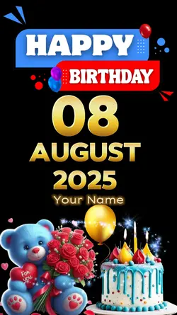 Birthday 8 August
