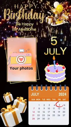 HBD 5 Juli