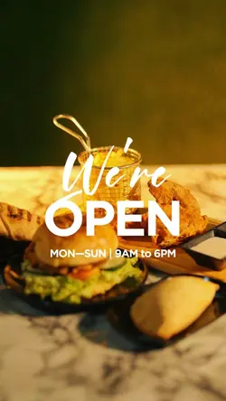 We Are Open