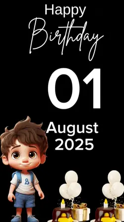 HBD My Son 01 August