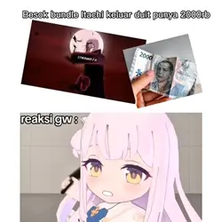 malah pas gada duit