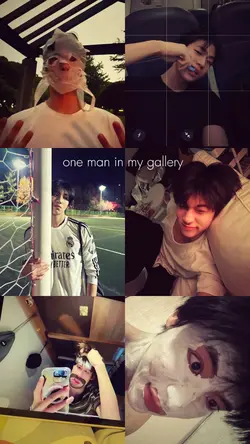 one man in my galery