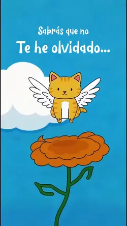 Gatito en el cielo