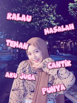 temanku juga cantik