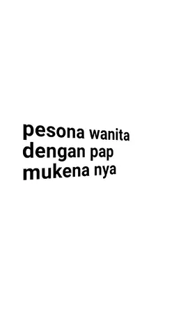 PESONA WANITA DENGAN