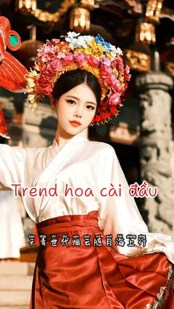 Trend hoa cài đầu 