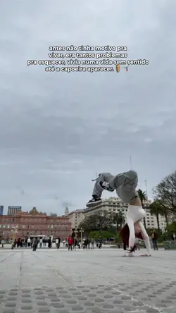a capoeira aparecer