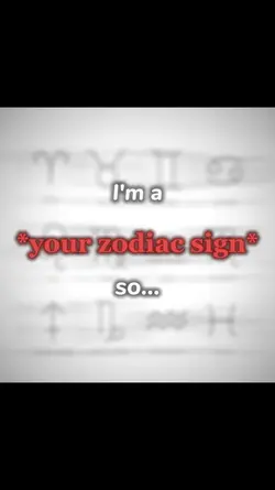 Zodiac sign