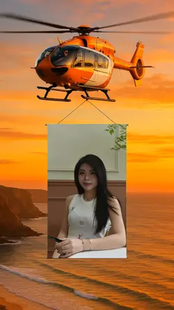 Helicopter Banner