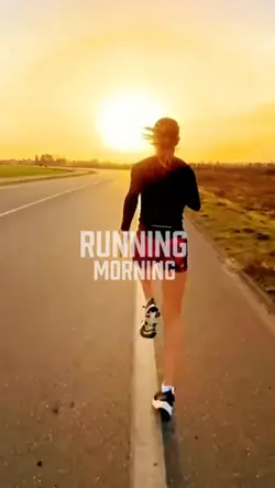 Running morning 