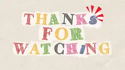 thanks for watching