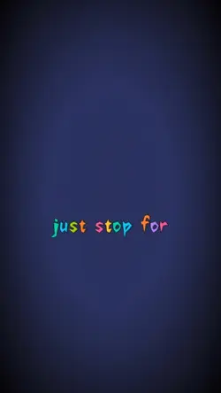 Trend Just stop for