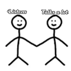 Listens and talk duo