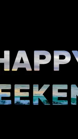 Happy weekend 