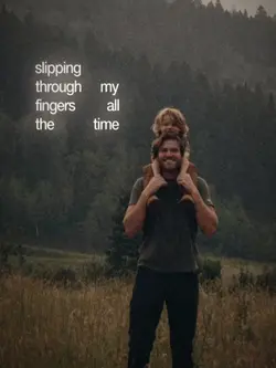 slipping through my