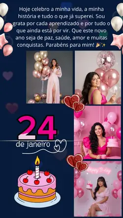 Meu niver 24 janeiro