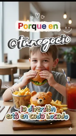 Menú Infantil