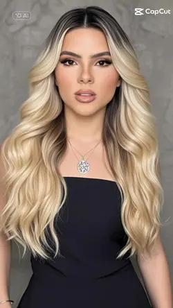cabelo loiro IA