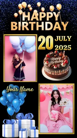 Birthday 20 July