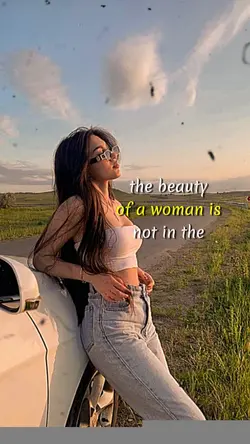 beauty of a woman