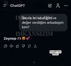 O bile biliyor