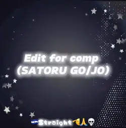 Edit for comp