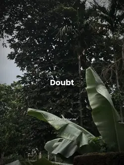 Doubt