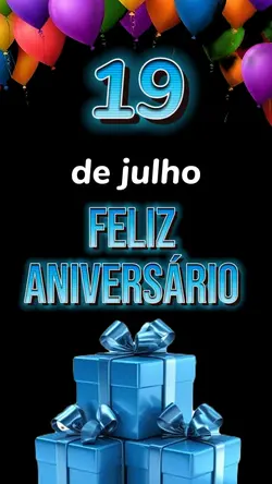 niver 19 de julho 
