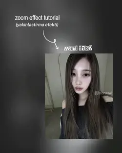 zoom effect tutorial