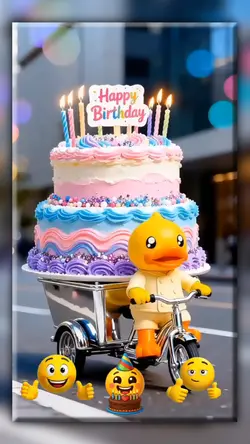 Happy Birthday Duck