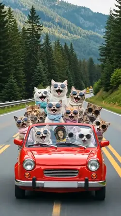 Cat - Car