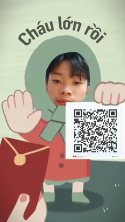 mẫu quét mã QR lì xì