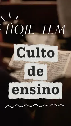 Culto de Ensino