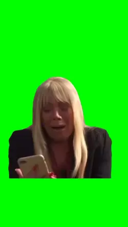 Sharon crying 