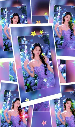 Mẫu Nhiều Ảnh Đẹp 3D