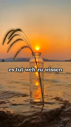 es tut Weh zu wissen