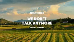 We Don’t Talk Anymor