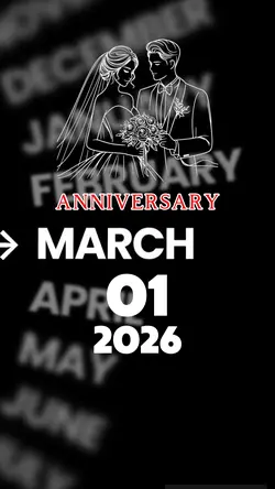 March 01 Anniversary