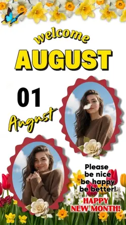 Welcome August 2026