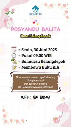 Undangan Posyandu 