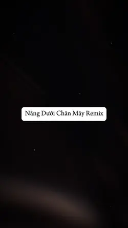 Nắng Dưới Chân Mây