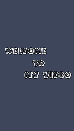 welcome my video 