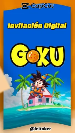 Goku Invitación D