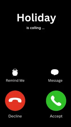 holiday calling