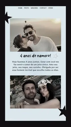4 anos de namoro
