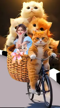ĐI XE ĐẠP VỚI MÈO 