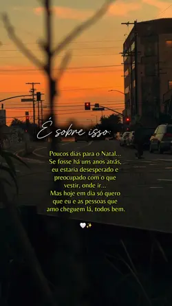 É sobre isso 