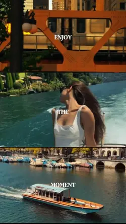 enjoy the moment